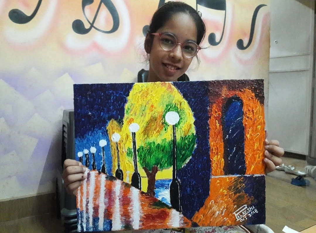 Canvas Painting Artwork – Professional Acrylic Painting Course