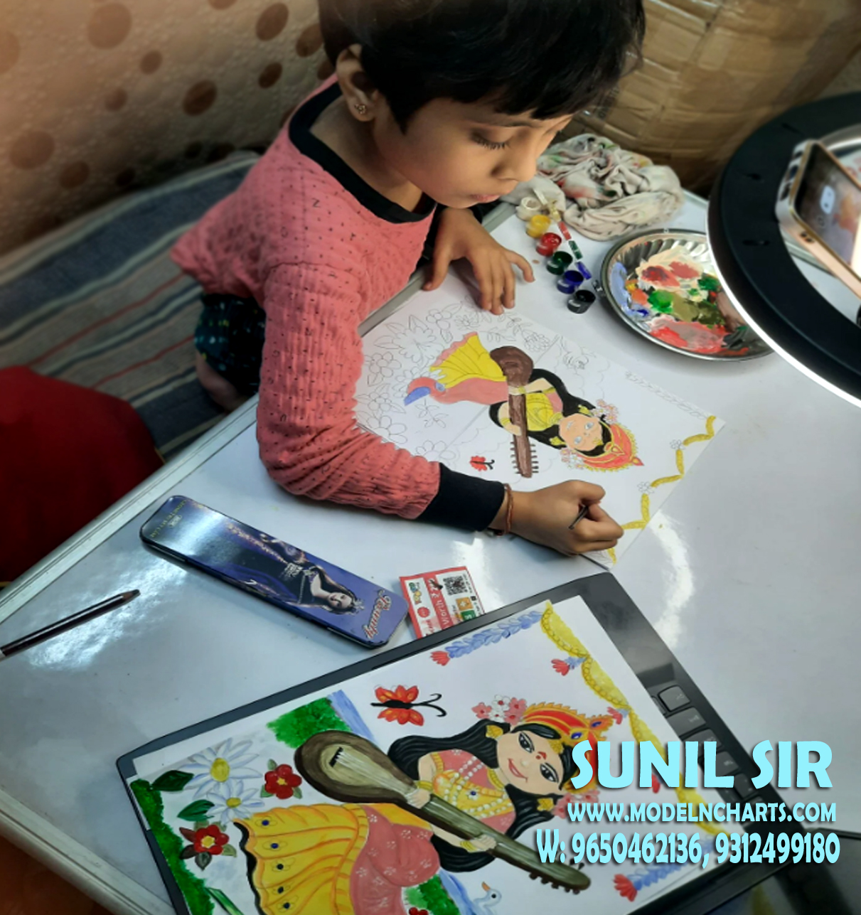 Best Painting Home Tutor in West Delhi by Sunil Sir