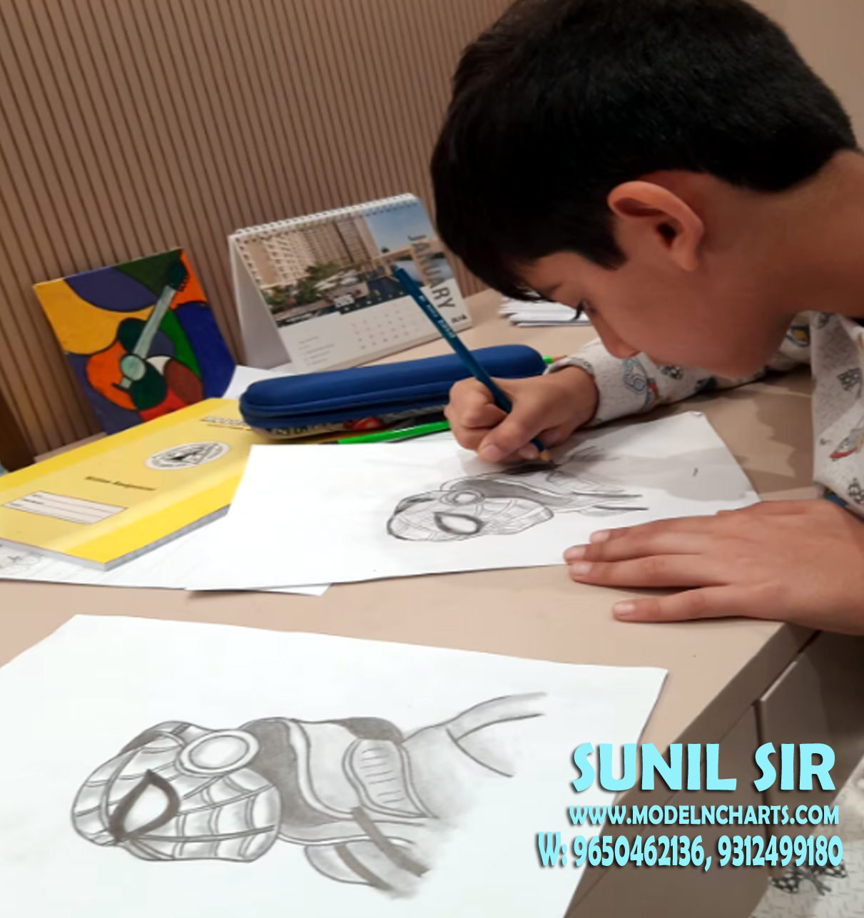 Home Work Art Tutor for School Students in West delhi & Ncr